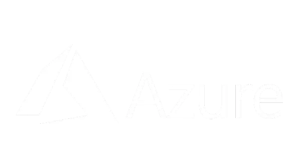 azure logo white